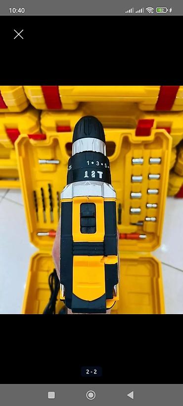 dewalt drel: Yeni Drel dəsti, Drel-şurupaçan — 2