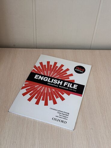 работа со знанием английского языка бишкек: Продается Б/У учебник по Английскому языку уровень (Elementary)