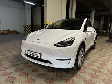 тесла tesla: Tesla Model Y: 2021 г., 2 л, Вариатор, Электромобиль
