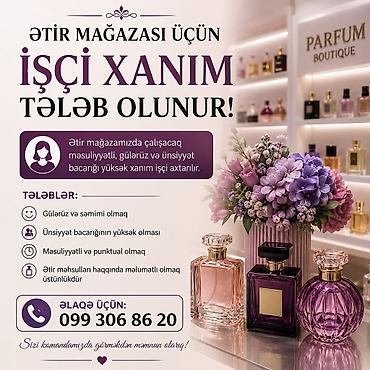 Satış məsləhətçisi tələb olunur, Yalnız qadınlar üçün lalafo.az -da Satış məsləhətçisi tələb olunur, Yalnız qadınlar üçün