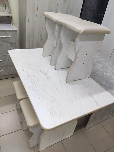 Кухонные столы и стулья: Кухонный стол и стул, Новый — 7