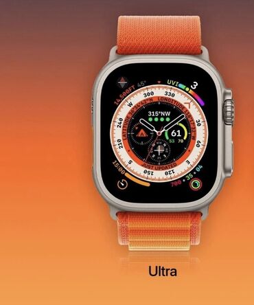 watch 8 ultra: Shok endirim 110 azn yox cemi 71 azn apple watch 8 ultra - bire bir