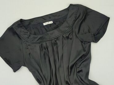 czarne bluzki z aplikacją: Vila, Women's blouse, size M