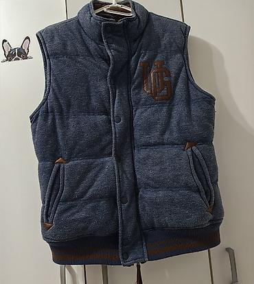 Muški prsluk bez rukava, casual/urban stil. - Boja: tamno plava na lalafo.rs Muški prsluk bez rukava, casual/urban stil. - Boja: tamno plava