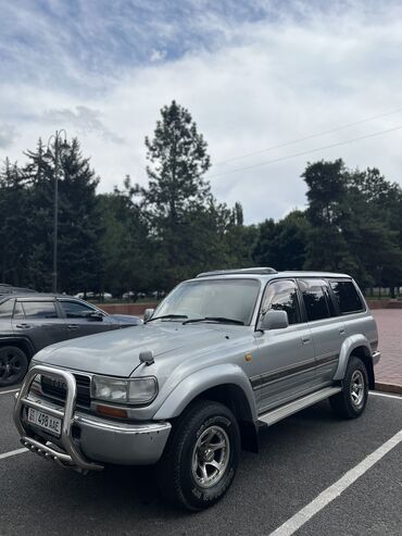 toyota 80: Toyota Land Cruiser: 1992 г., 4.5 л, Автомат, Бензин, Внедорожник