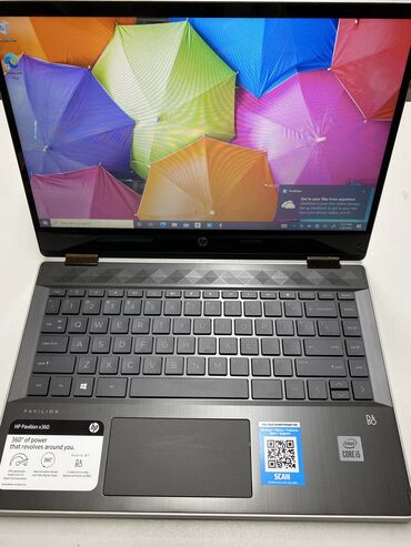 Ноутбуки и нетбуки: HP Pavilion c360 14-dh2xxx, Intel Core i5, 8 ГБ ОЗУ, 14 "