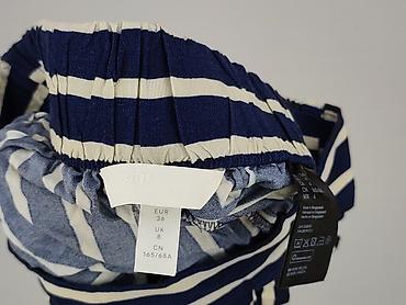 granatowa: H&M, Szorty damskie, rozmiar S — 4