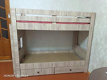 meheccer: İki mərtəbəli çarpayı - Material: ağac teksturalı laminat/MDF — 6