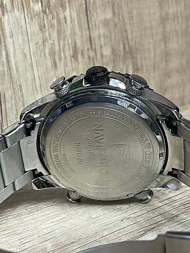 gumuş 925: NAVIFORCE kişilər üçün qol saatı - Korpus və qolbaq: tam metal — 6