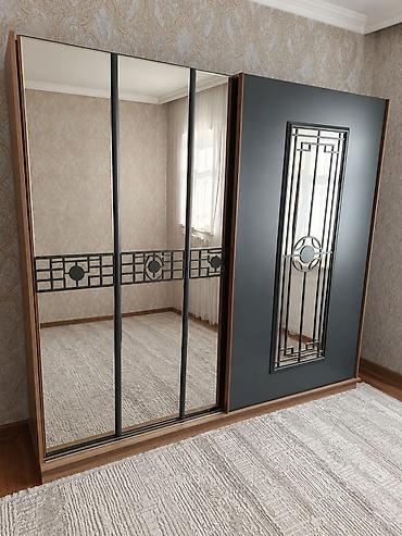 tumbuckalar: Mebel dəsti – yataq otağı üçün - Çarpayı: geniş ölçülü, yumşaq süni — 5