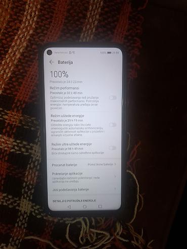 ipad a1432: Telefon Honor plave boje nema ostećenja baterija 100% uz nju dobija se — 1