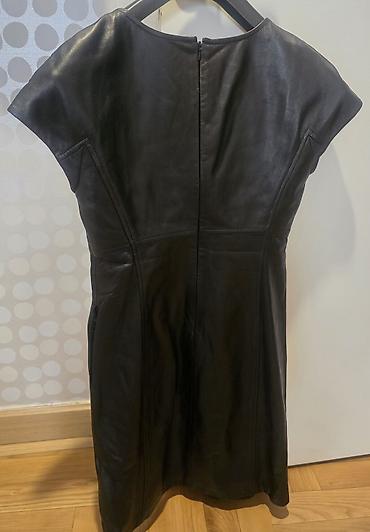 versace mindjuse: NINE WEST kožna haljina, prirodna koza, ginuine leather. Crna haljina — 9