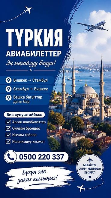 билет турция бишкек: Авиабилеты — бронирование на все направления Что предлагается: - — 3