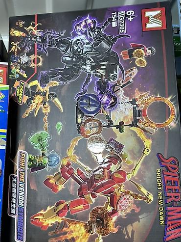 робот emo: Конструктор «Spider-Man: Bright New Dawn — Fight the Venom Symbiote» — 1