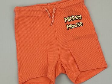 krótkie spodenki ogrodniczki: Shorts, Disney, 2-3 years, 92/98, condition - Good