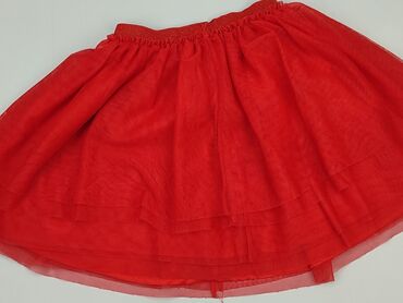 różowa spódniczka z falbankami: Spódniczka, H&M, 7 lat, 116-122 cm, stan - Dobry