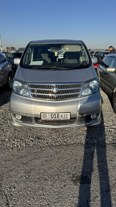 рав 3: Toyota Alphard: 2004 г., 3 л, Автомат, Газ, Бус