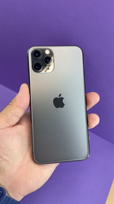 поко ф7 про цена в бишкеке: IPhone 11 Pro, Колдонулган, 64 ГБ, 91 %