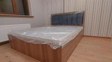 divar paneli: İkinəfərlik çarpayı, Dolab, 2 tumba, Komod, Azərbaycan, Yeni — 1