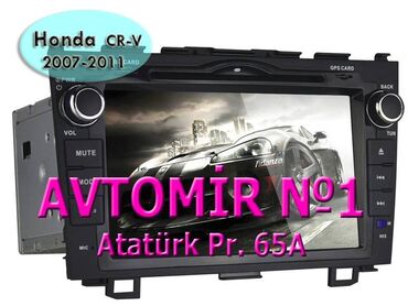 masin ucun manitor: Honda CRV CR-V 2007-2011 ucun dvd monitor 🚙🚒 Ünvana və Bölgələrə