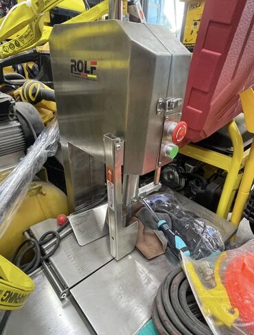 меняю на скот: Профессиональная ленточная пила для мяса/костей ROLF (модель TOP-0250)