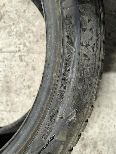 Транспорт: Шины 245 / 45 / R 20, Зима, Б/у, 1 шт, Легковые, Корея, Nexen — 4