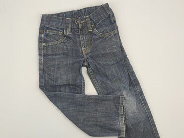 czarne jeansy skinny: Spodnie jeansowe, 3-4 lat, 98/104, stan - Dobry