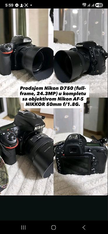 elitedisplay hp: PRODAJA: Nikon D750 + 50mm f/1.8G (Full Frame Komplet) ​CENA: 550 € — 1