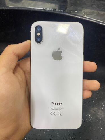 c4 b0phone x: IPhone X, 64 GB, Ağ, Simsiz şarj, Face ID