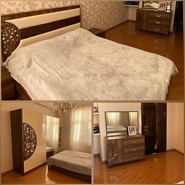 Yataq dəsti satılır – 450 ₼ Dəstə şəkildə görünən mebellər daxildir: -