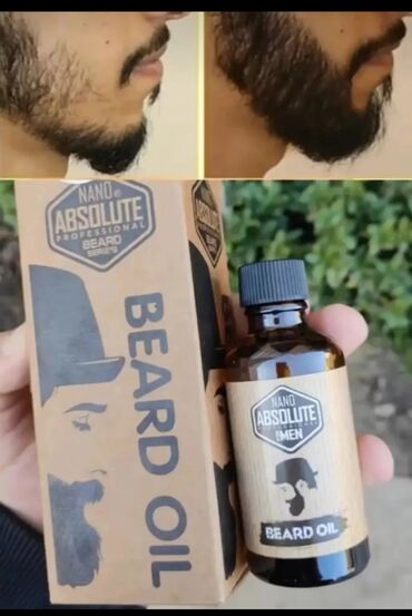 Vitaminlər və BAƏ: 😎Nano Absolute Beard Oil saqal serumu tam original 😎Saqqal Böyüməsi