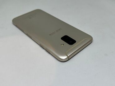 Tecno: Samsung Galaxy A6, Б/у, 32 ГБ, цвет - Золотой, 2 SIM