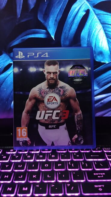 oyun diskleri: UFC 3 diski, ideal vəziyyətdə