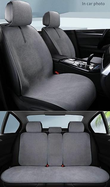 Чехлы и накидки на сиденья: Чехлы Велюровые, С подушкой, цвет - Черный, Honda, Новый, Самовывоз, Бесплатная доставка, Платная доставка — 5