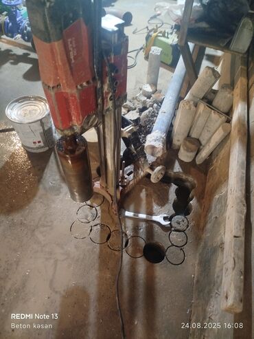 Beton işləri: Beton kəsmə beton deşmə xidməti Karot - HILTI DD 200 / 350 ilə 25 ° — 3
