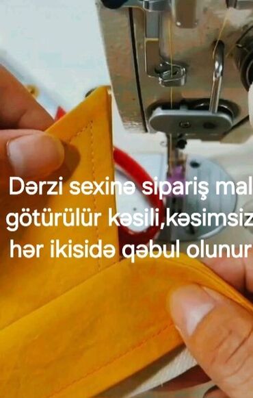 heydər əliyevə aid əl işləri: Dərzi sexinə iş qəbul olunur Hər cürə mal götürülür kəsimli kəsimsiz