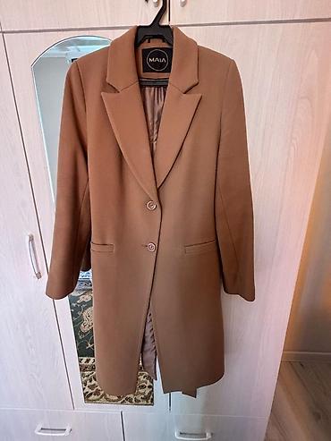 Пальто: Пальто бежевое, кашемировое (Турция), почти новое, носила 2 раза — 6