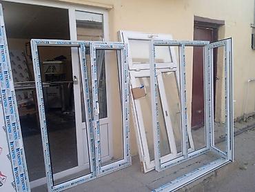Pəncərələr: Yeni İkiqat şüşə paketi Plastik pəncərə, Еni: 110 sm, Uzunluğu: 160 sm, Ödənişli quraşdırma — 4