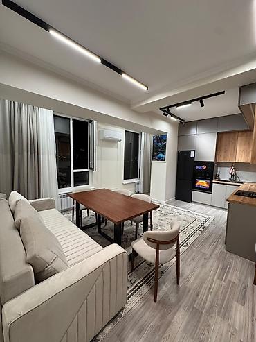 2 bedroom: 2 комнаты, 55 м², Пишпек Элитка, 13 этаж, Дизайнерский ремонт — 10