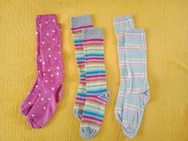 Čarape: Čarape za devojčice sve od moje ćerke nošeno očuvano uglavnom pamučne — 3