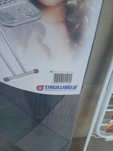 Pərlər, ventilyatorlar: Ütü masaları – Cingillioğlu markası Müxtəlif modellər: - CINDY (CM — 8
