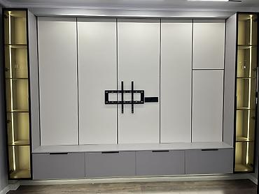 Шифоньеры, шкафы для одежды: Шифоньер, шкаф для одежды, Новый, Прямой, МДФ — 7