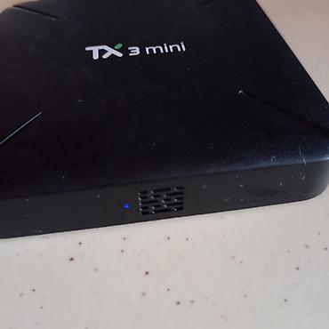 box tv: TX3 Mini Android TV Box - Model: TX3 Mini - Kompakt korpus, ön — 1