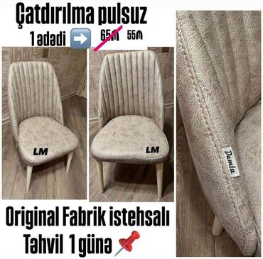 Divanlar: Hazır fabrik stulları Yüksək keyfiyyətlə boyalı model Qiymət: 1 ədədi