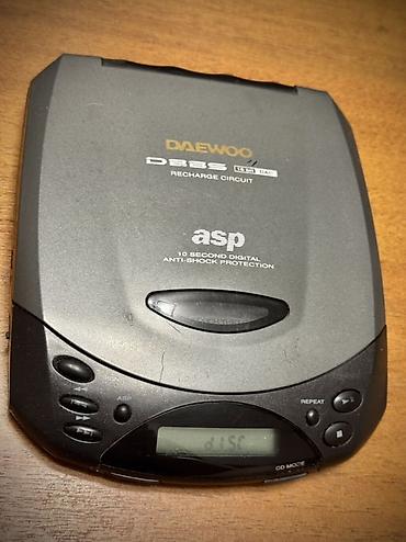 сд плеер: Портативный CD‑плеер Daewoo - Поддержка CD Audio - Цифровой ЦАП (D/A — 1