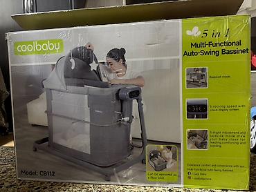 Люльки: Коляска-люлька/кроватка-манеж CoolBaby CB112, многофункциональная — 2