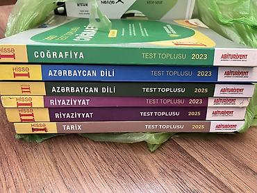 Спорт и хобби: Abituriyent “Test Toplusu” kitabları dəsti
Dənəsi 4 manatdır opşi 25 — 1