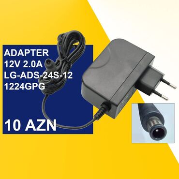 Digər kompüter aksesuarları: Adapterlər “5/5,5/12/14/19/30/48V 0,5/1/2/3/4/5A” ⭐5V 1.2A TPI — 7