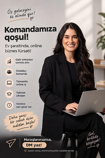 cafe is ilanlari: Marketoloq tələb olunur, İstənilən yaş, Təcrübəsiz — 1