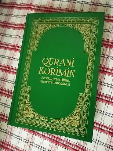 tibbi formalarin satisi: Quran Əlixan Musayev tərcüməsi təzə nadir kitab 30 AZN, QURAN KİTABI — 1